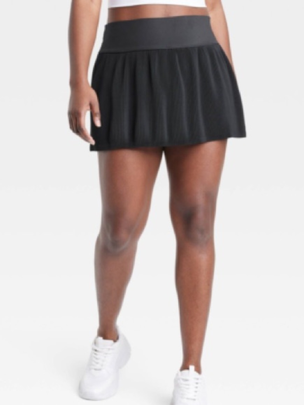 all in motion Black Pleated Athletic Skort
